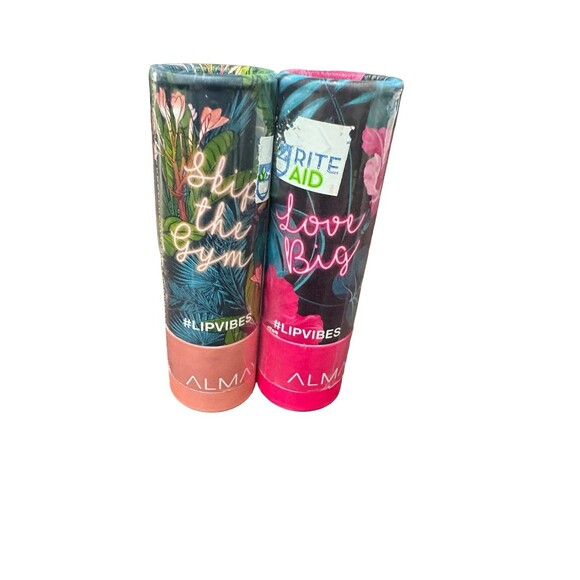 Almay Lipstick 2 Pack Lip Vibes Matte Cream 160 Skip The Gym & 300 Love Big New - Picture 1 of 2